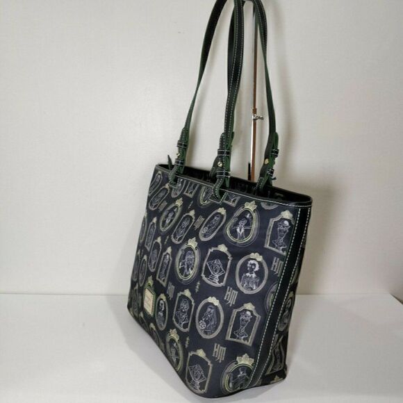 Disney Dooney Bourke Haunted Mansion Portrait Tote - Picture 2 of 8